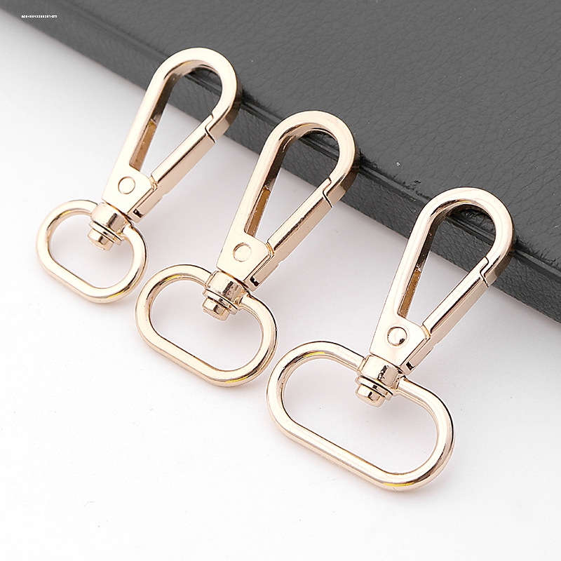 包带配件金属扣加厚拎环双肩包女包链条锁扣包包带子挂扣龙虾扣