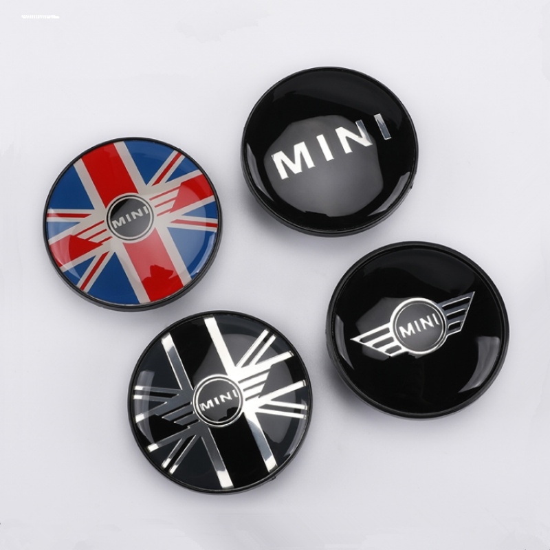 适用宝马迷你乡下人jcw车标countrymanR55R56R57R50R58R60轮毂盖