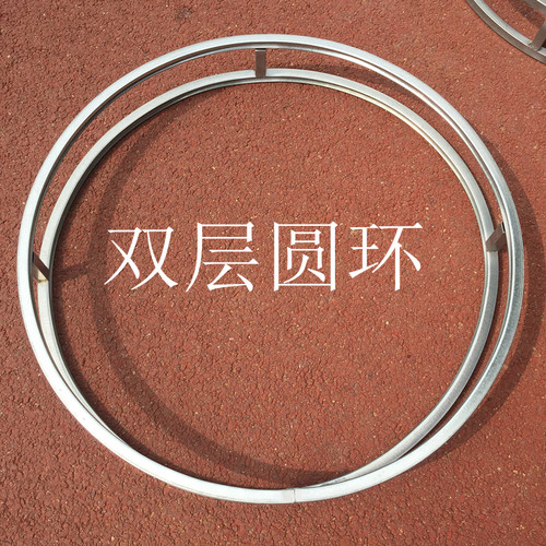 婚庆道具婚礼布置吊顶圆环线帘圆形花环吊环双层圆环吊顶铁艺装饰