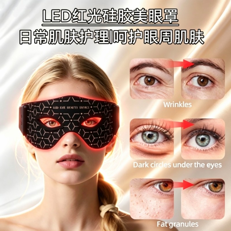 LED七彩美眼仪红外线光嫩肤眼美眼仪