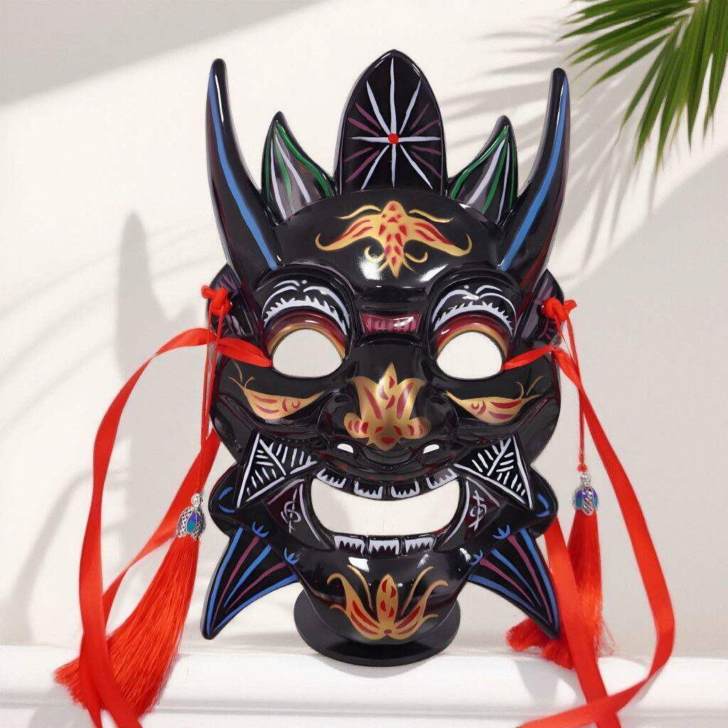 新款非遗傩戏面具古风装