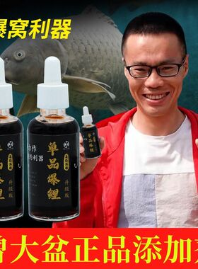 曾大盆快意江湖黑坑钓鱼鲤鱼鲫鱼小药鱼开胃单品爆野钓添加剂诱鱼