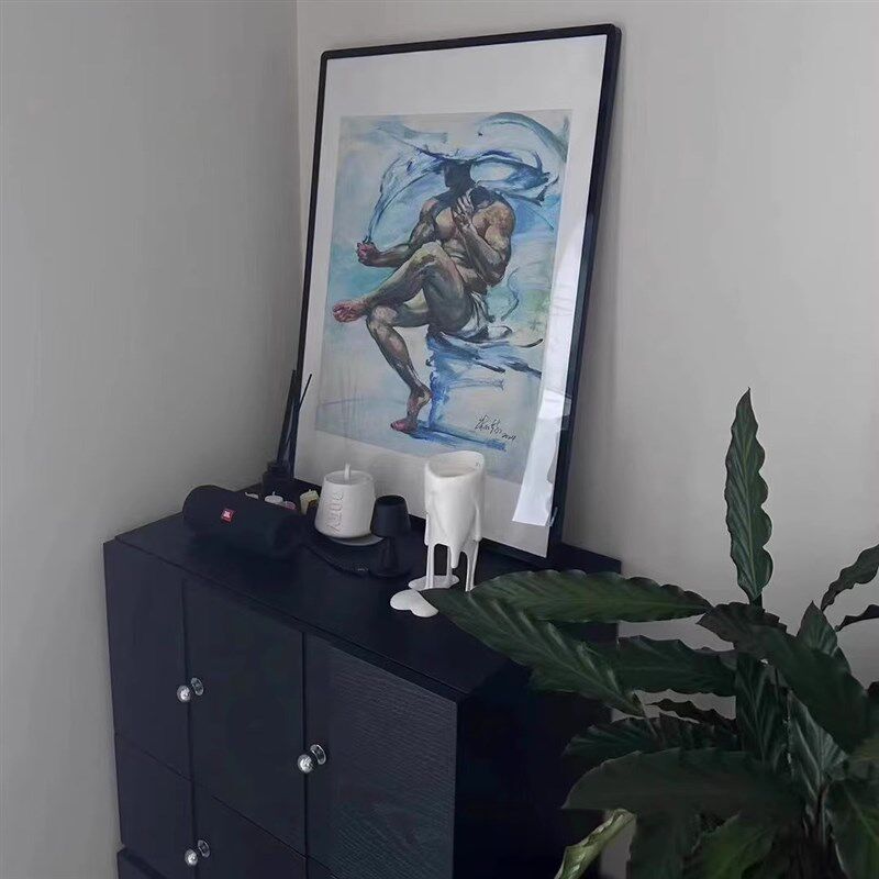 男生酒吧bar娱乐场所按摩店私人会所肌肉俱乐部壁画场景挂画装饰