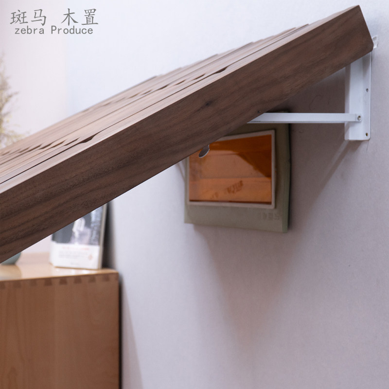 电表箱装饰衣架黑胡桃衣挂钩挂衣钩玄关挂钩壁挂 创意