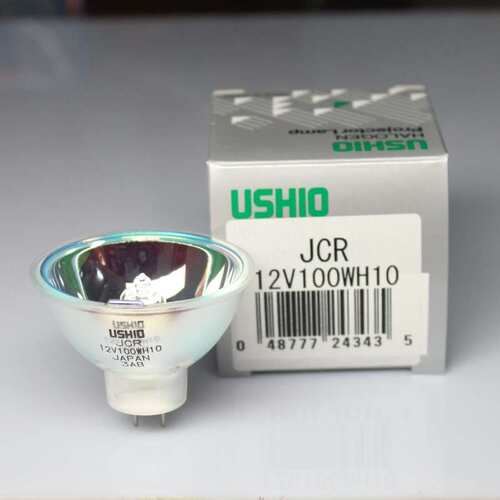 USHIO优秀JCR 12V100WH10卤素灯杯12V 100W光学仪器灯泡 1003003