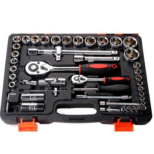 61件套筒工具组合汽修汽保工具修理综合组套套筒扳手工具套装