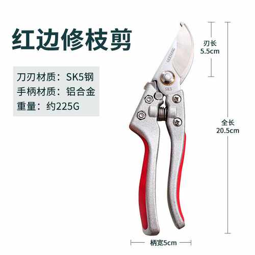 v8v9果树修枝剪刀果枝剪子园艺剪修枝剪果树枝剪小剪刀