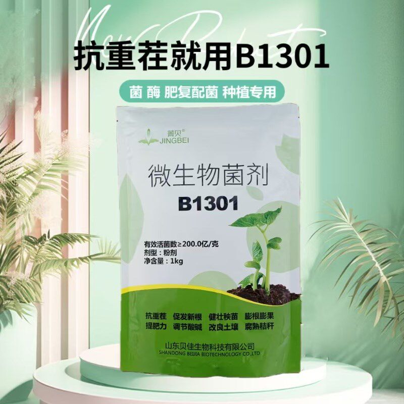 抗重茬微生物菌剂根茎膨大冲施滴灌水溶肥育苗生根剂调节剂B1301