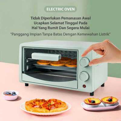 Electric Oven家用烤箱多功能12L迷你小型烘焙电烤箱礼品