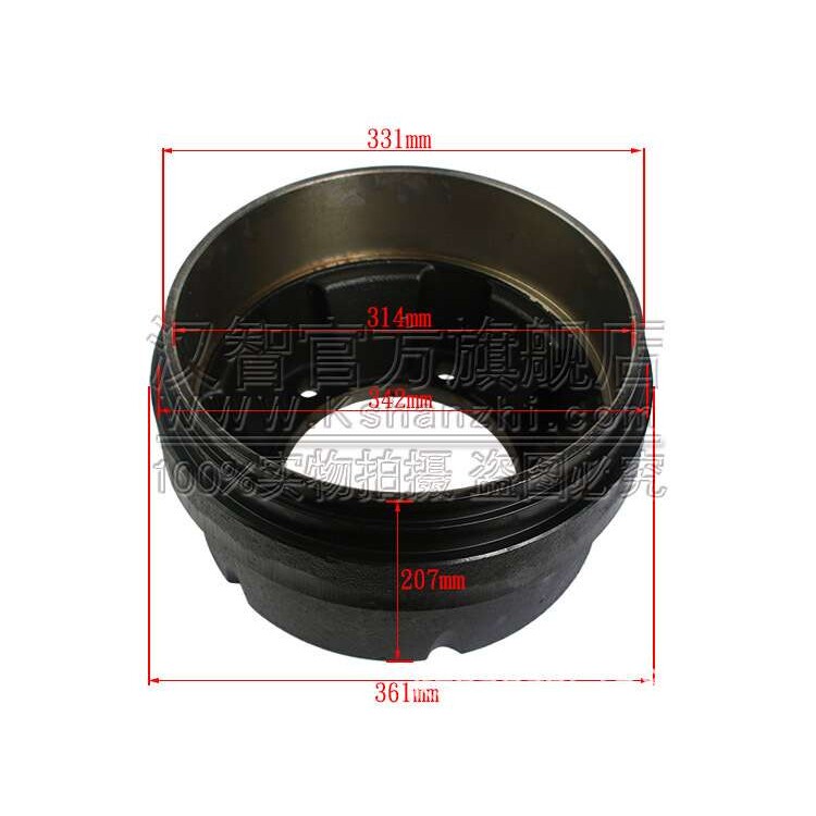 叉车制动毂TCM FD40 C8T8叉车配件24603-02021刹车鼓制动盘驱动锅