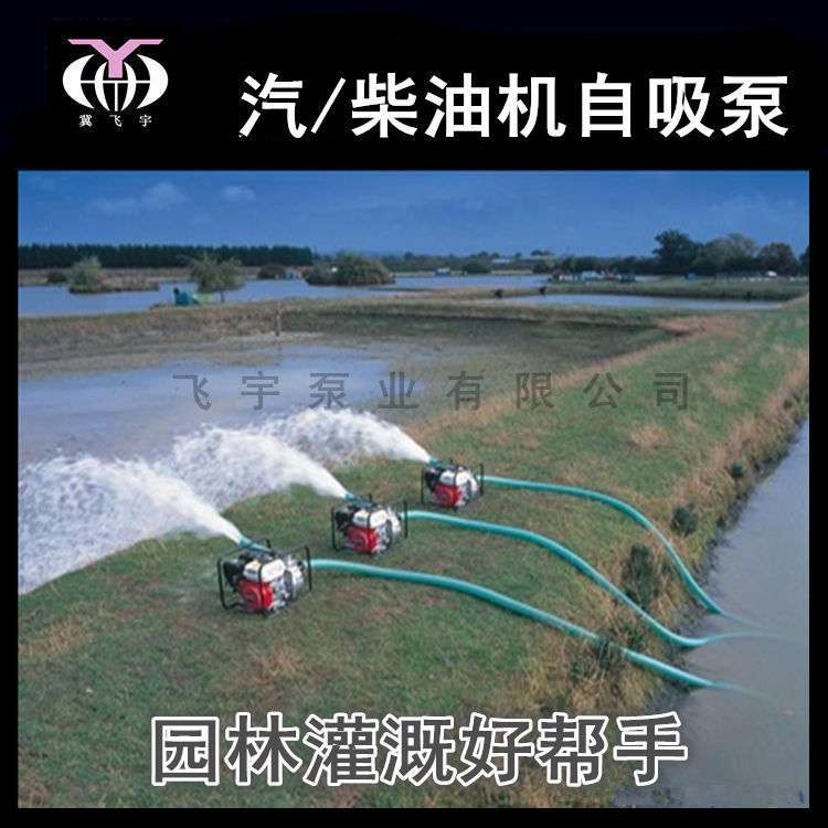 汽油机水泵厂家 2寸3寸4寸自吸离心泵 家用农用园林灌溉抽水泵