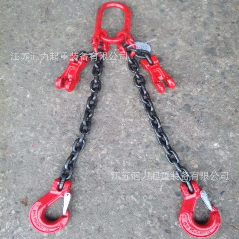 可调节链条5t3m 组合起重吊链 5t2m链条索具生产厂家