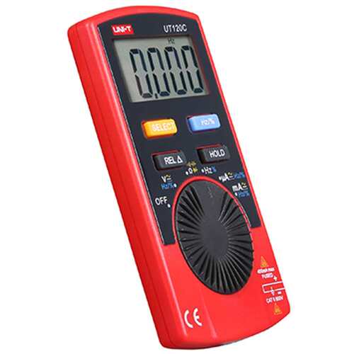 优利德小型口袋型数字万用表袖珍表UT120C