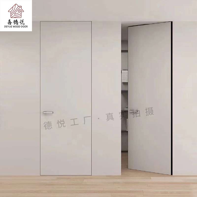 南京实木隐形门烤漆门整套生态木门厂家直销