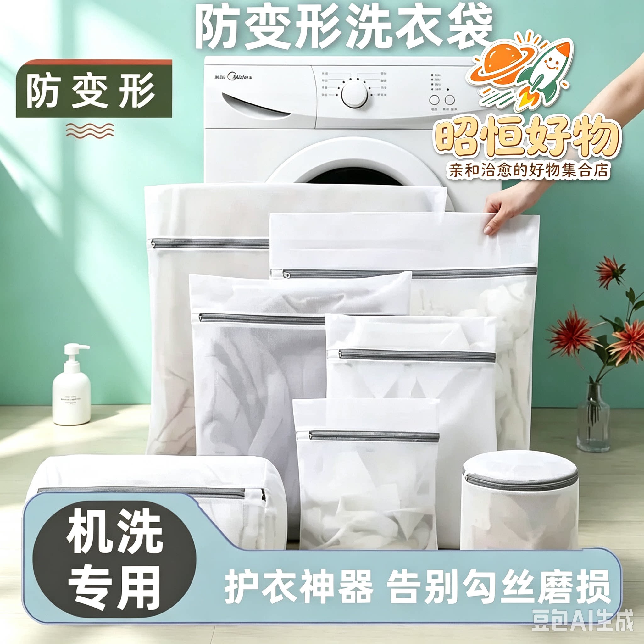 洗衣服袋子耐用家用洗衣袋文胸袋过滤洗衣机专用细网清洁洗护袋YS