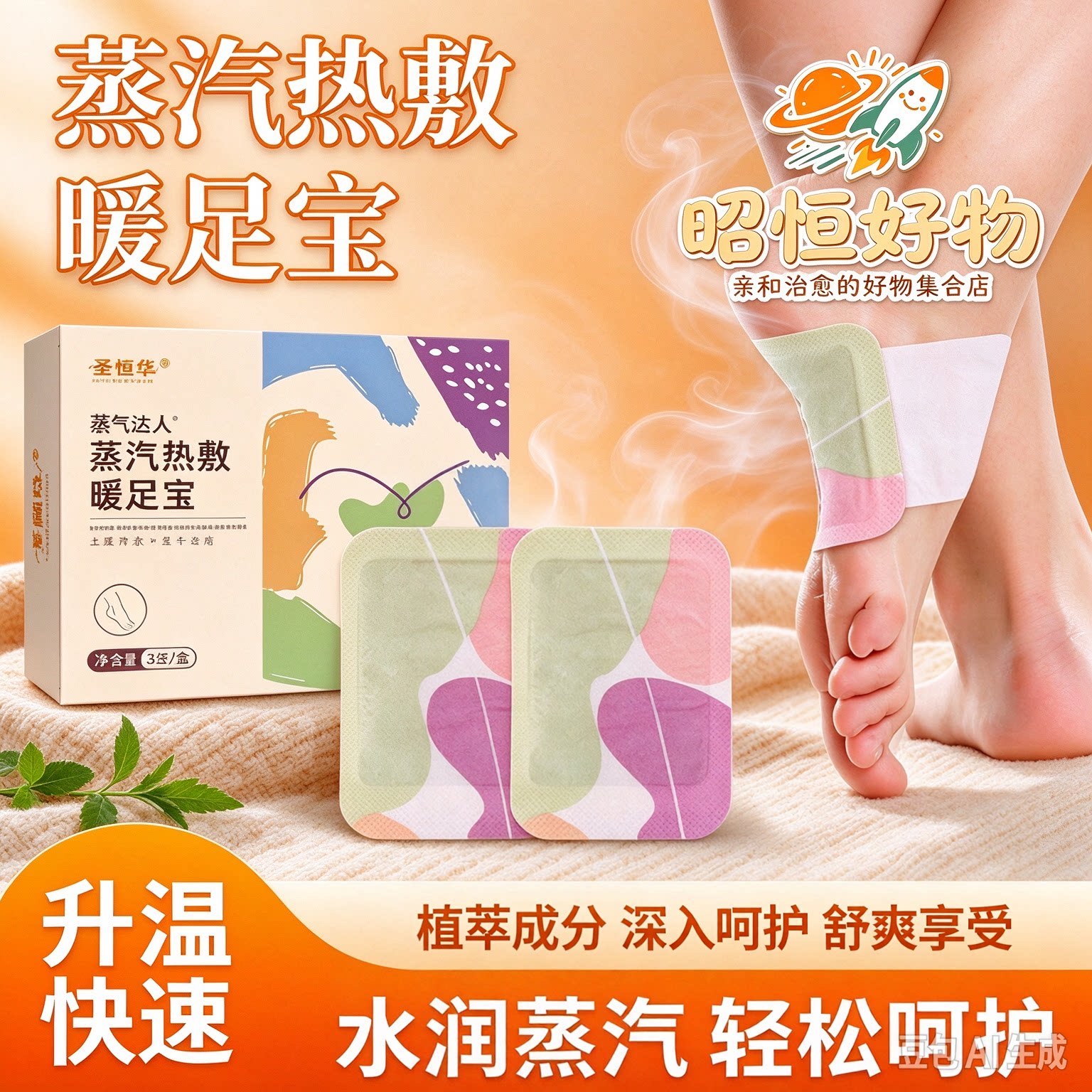 【暖手暖足贴】草本养护暖足包暖身通用款其他户外装备其他防护CZ