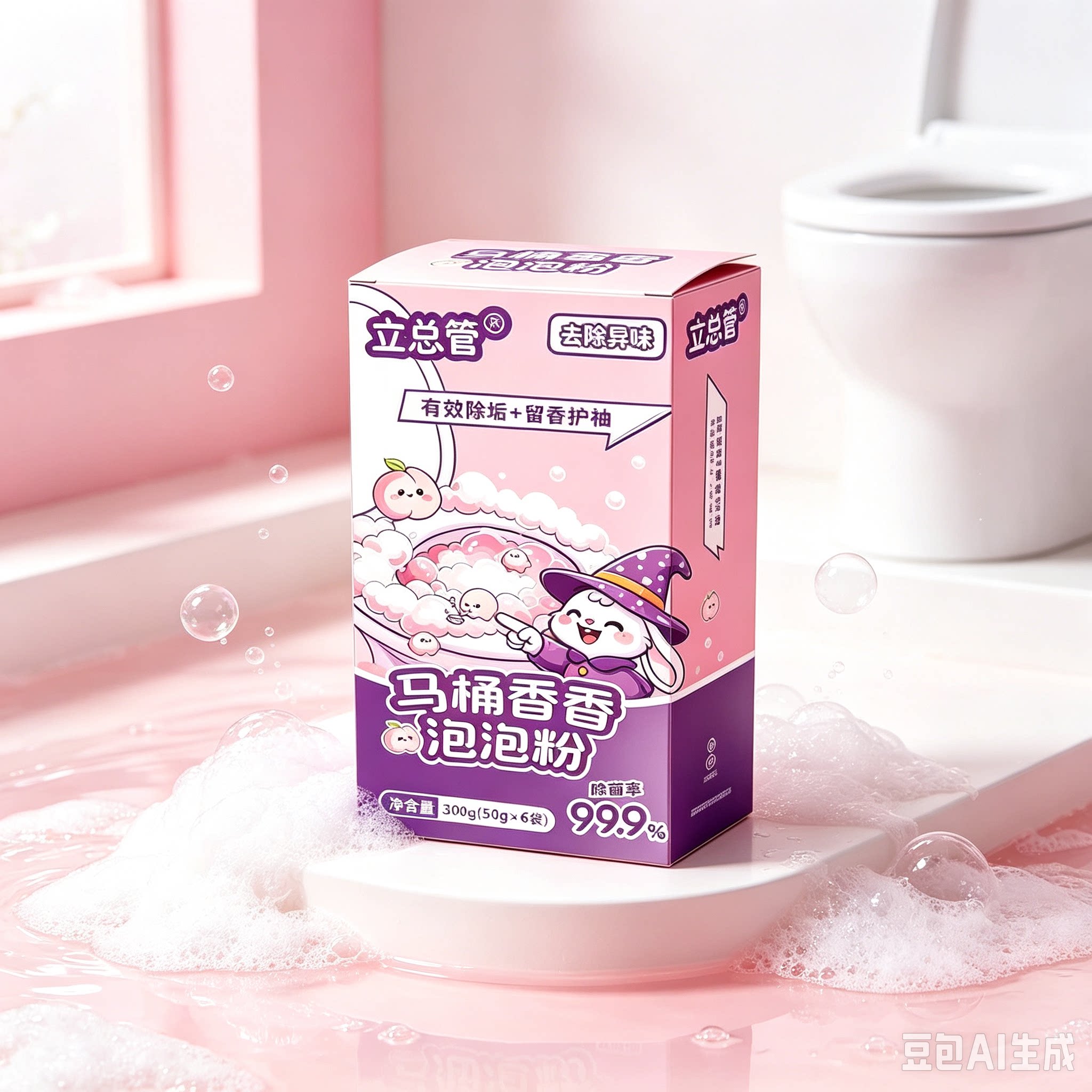 【除菌去垢】马桶香香泡泡粉马桶除垢泡沫去味去黄去污去渍CJ