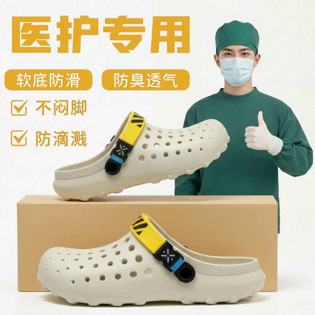 手术室拖鞋男士2026新款