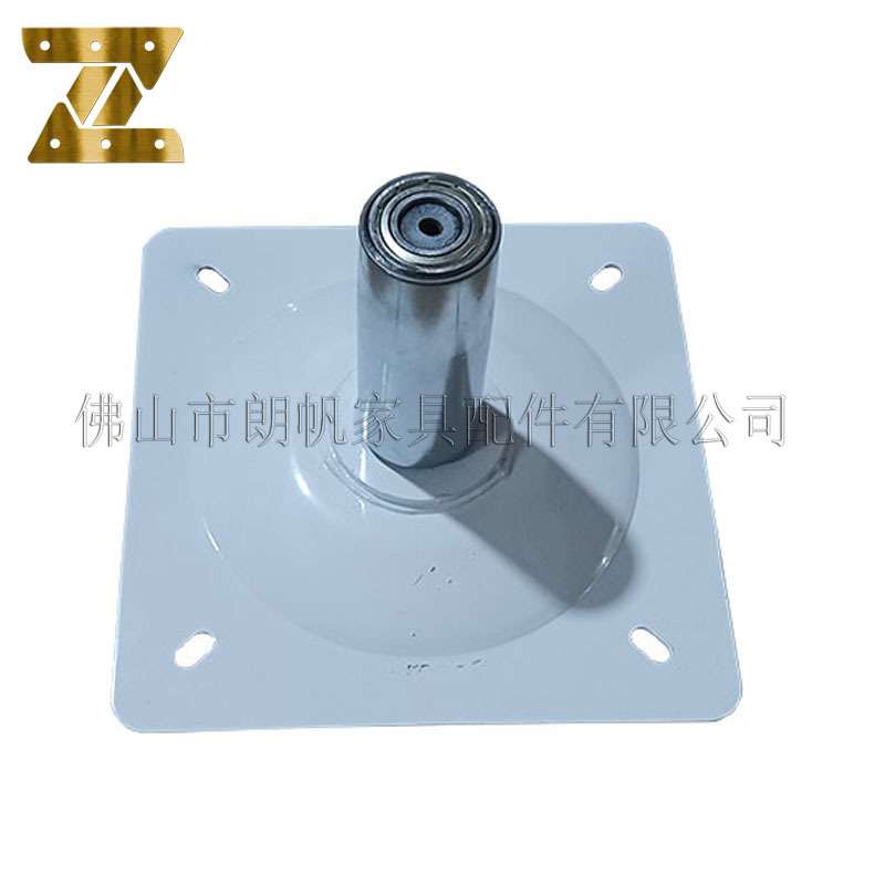 电镀金属沙发底座转盘休闲办公椅单人沙发脚旋转功能现代简约家具