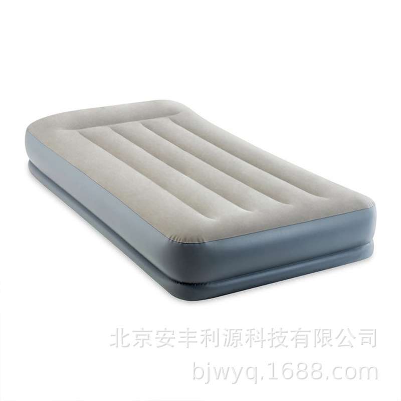 INTEX 64116 单人充气床垫气垫床内置电泵冲气床加厚