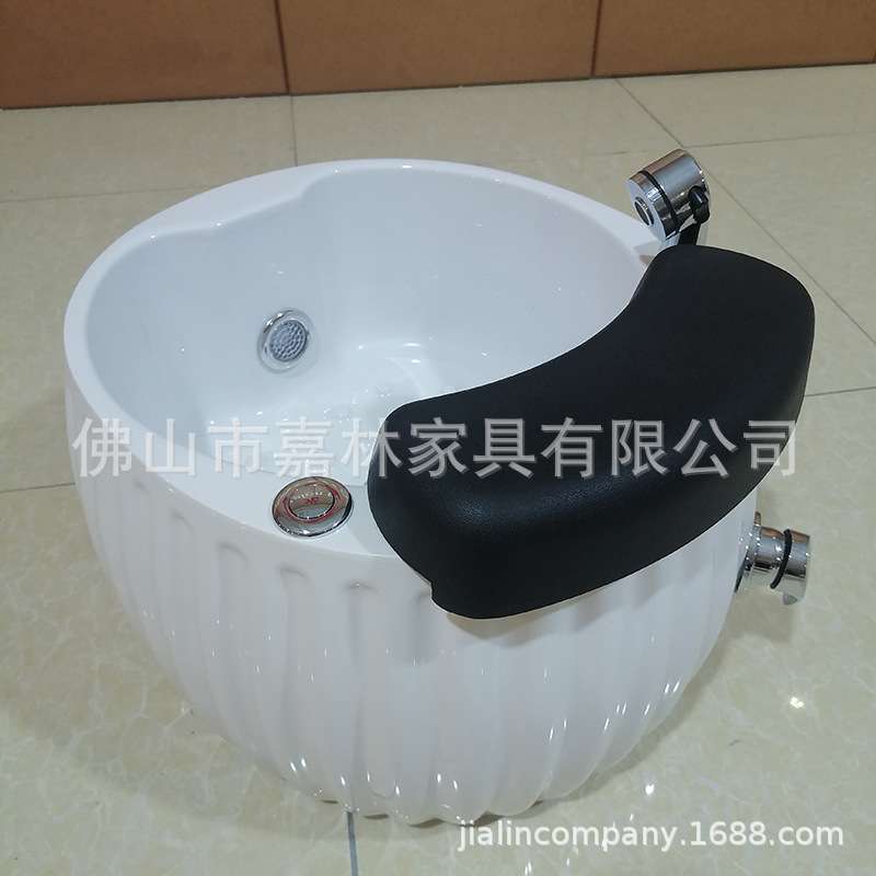 亚克力足浴盆美甲电动洗脚盆水疗spa修脚盆免安装简约沐足盆