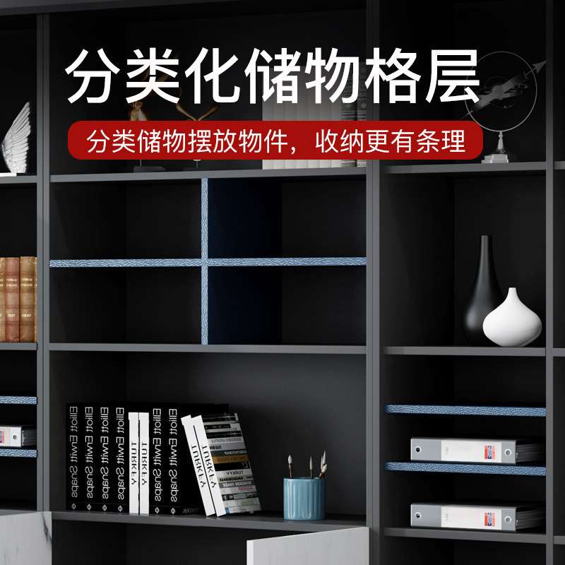 文件柜办公落地开门储物柜现代简约多层资料架高柜展示柜木质家具