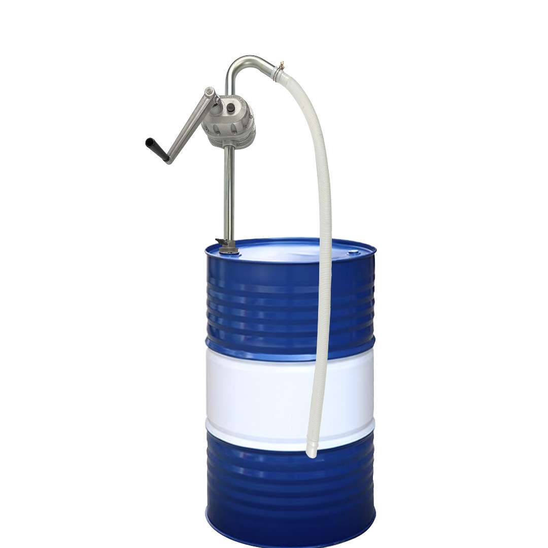 一圈一升手摇油泵油抽子手动抽油泵手摇加注器吸油器油桶泵加油泵