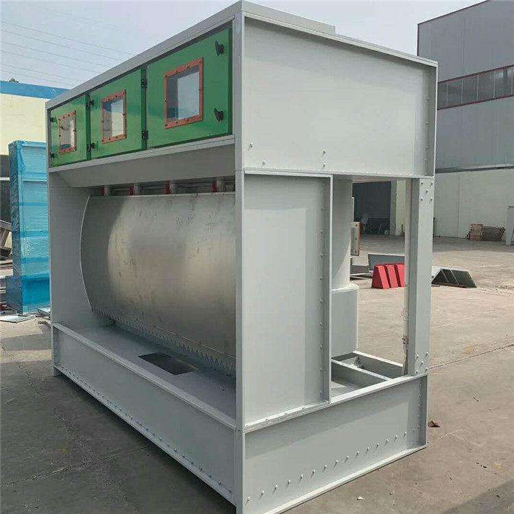 不锈钢 水旋式水帘柜 环保型 喷漆漆雾净化设备明投