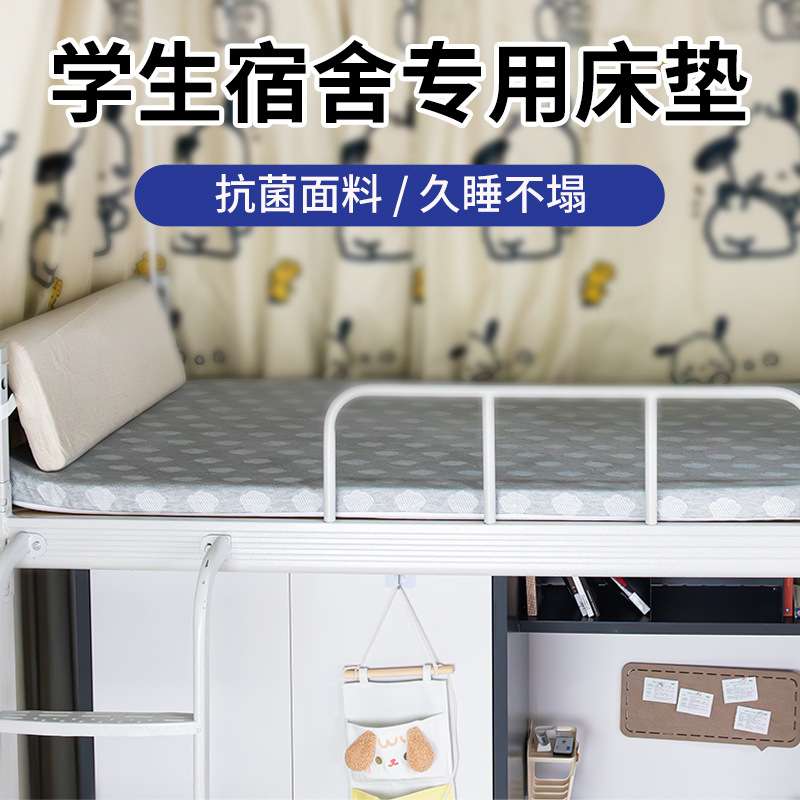 可拆洗记忆海绵床垫A24单人床垫子酒店薄垫高密度慢回弹床垫宿舍