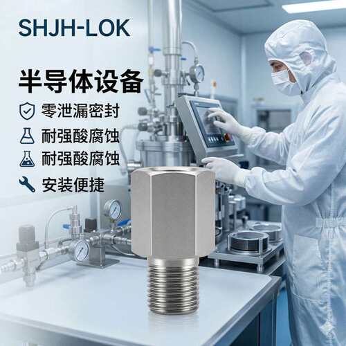 兼容世伟洛克液压内外丝异径直通接头SS-6-RA-2压力表专用316L