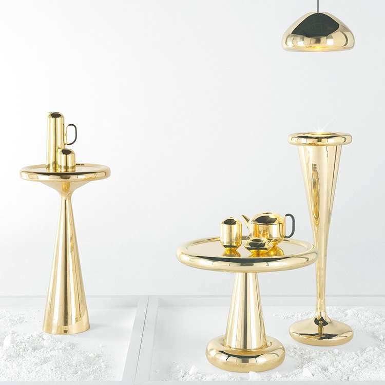 北欧现代时尚圆形蘑菇茶边几TOM Dixon Spun个性家用装饰边几边桌