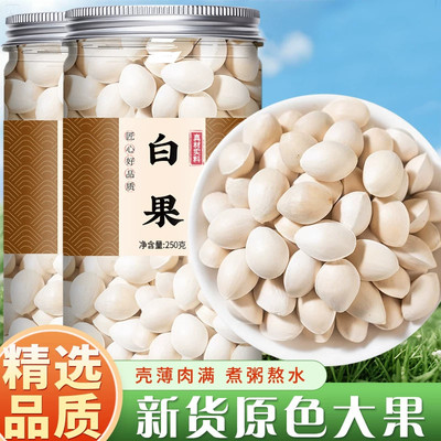 2025年新鲜白果子银杏生百