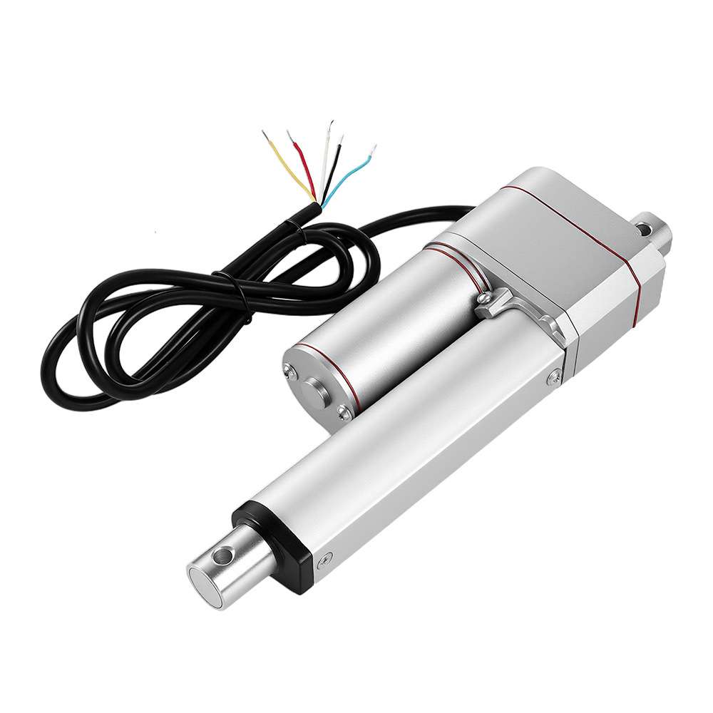 12V24V 50mm行程900N负载直流电电动开窗器推杆微型推杆带电位计