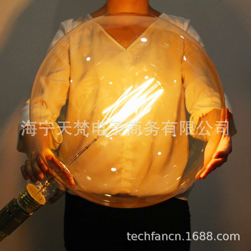 G380仿古灯泡大号仿古灯大灯泡LED灯丝灯吊灯光源复古灯工业风