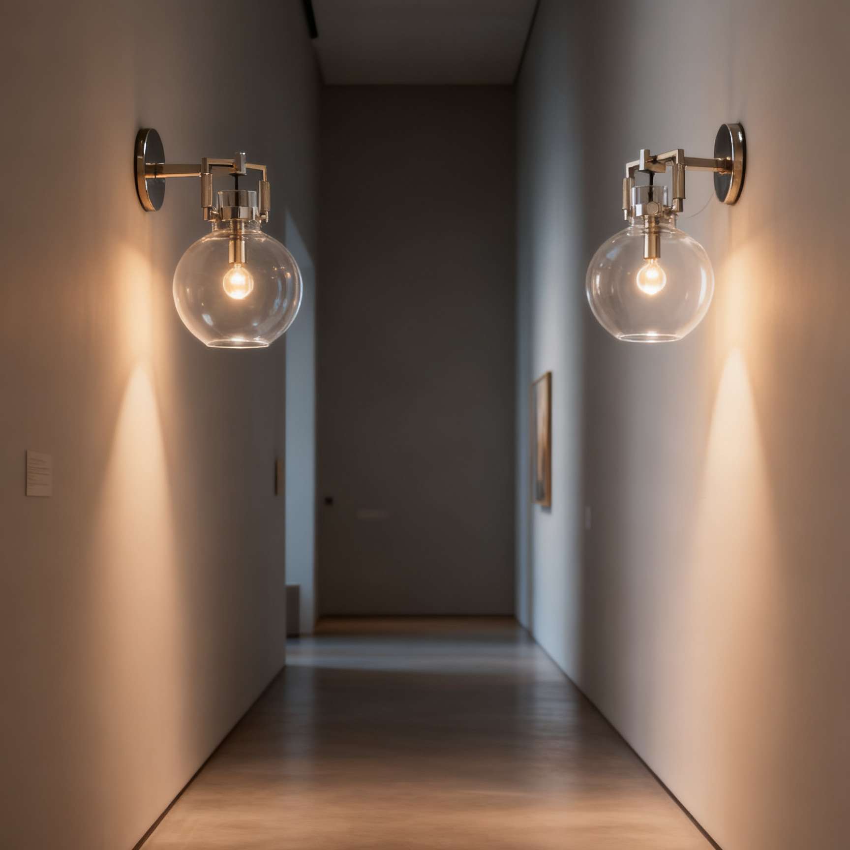 美式简约复古工业风loft纯铜壁灯现代古典铜色别墅楼梯阳台灯具