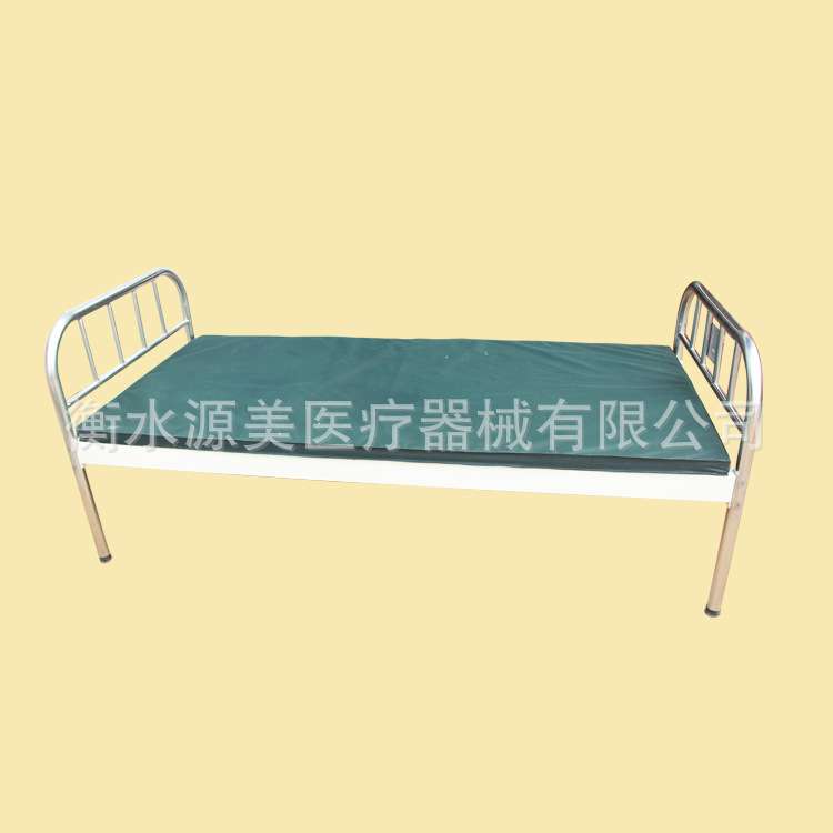 厂家钢制病床 平板护理床送垫子门诊休息护理床病床