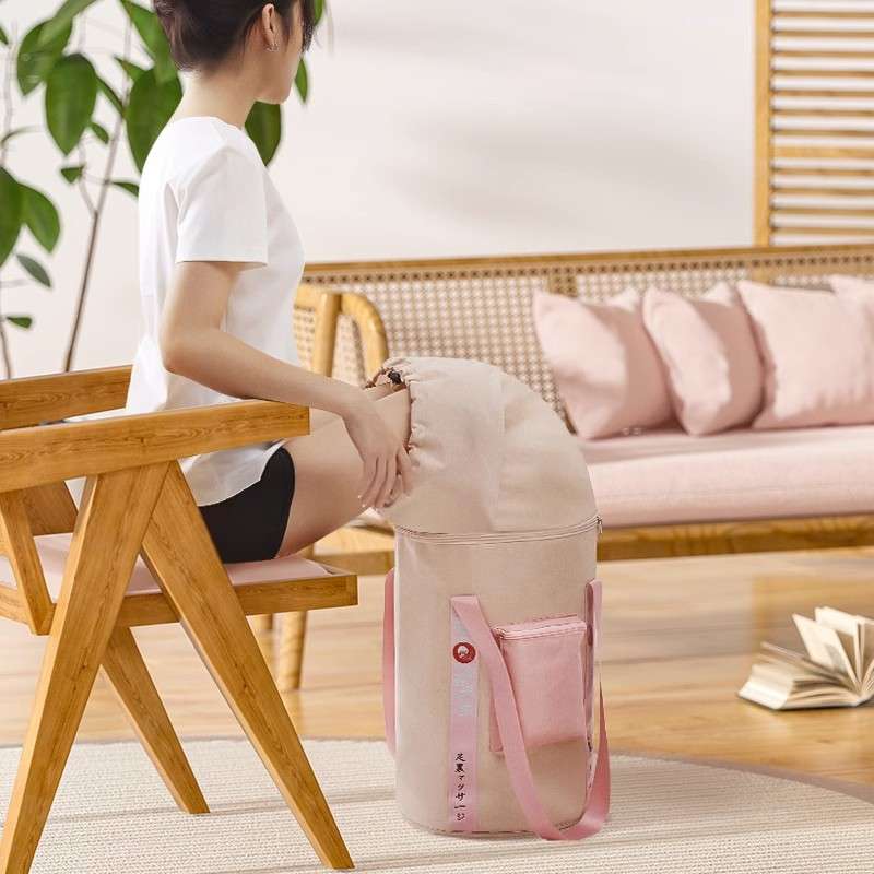 羽善折叠泡脚桶加热恒温家用过腿加高加深过膝泡脚袋足浴桶泡脚盆