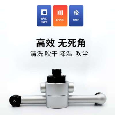 ?Dust Removal and Static Elimination Rotary Air Knife喷头