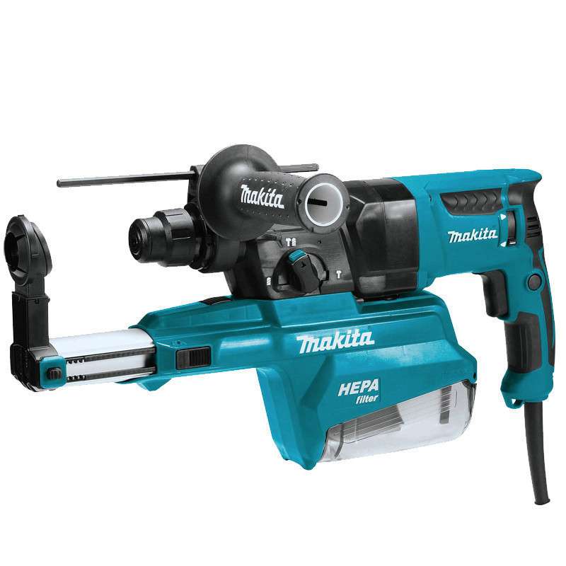 Makita牧田HR2653J电锤冲击钻HR2652J混凝土钻孔吸尘集尘家用电钻