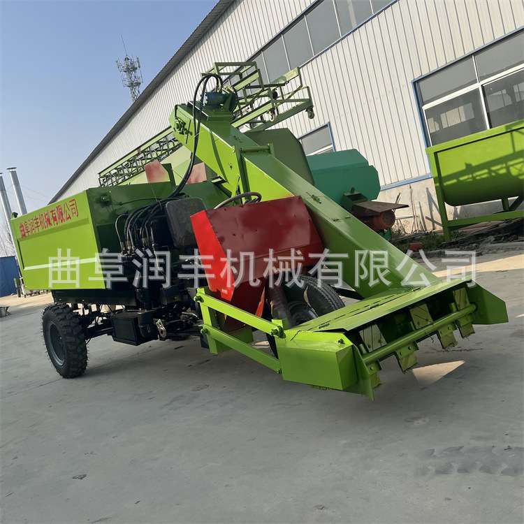 养牛场清洁粪便铲粪车液压控制柴油清粪车一键启动四轮四驱除粪机