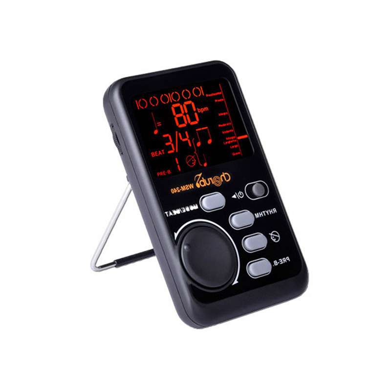 小天使Cherub WMT-248三合一电子节拍器校音吉他钢琴可充电调音器