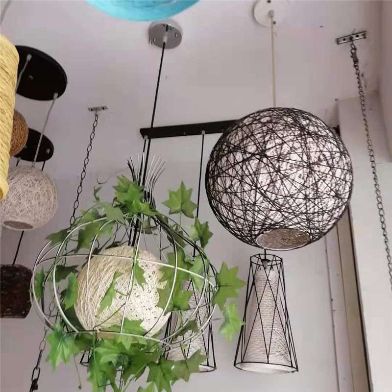 中式吊灯竹艺竹编田园餐厅饭店民宿欧式乡村风格竹编吊灯工厂直销