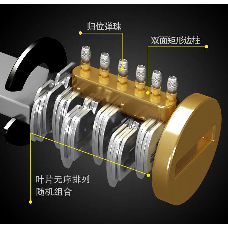 老式家用防盗门锁芯超C级11型13型锁心春天盼盼门通用型异型锁具