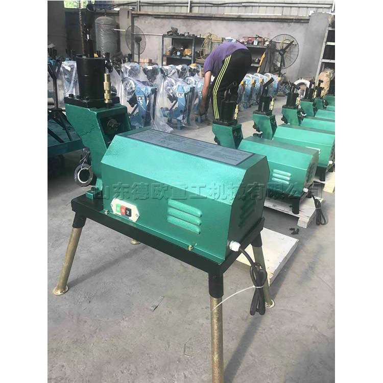 电动液压开槽机 小型金属管材勾槽机 自来水管道压槽机现货