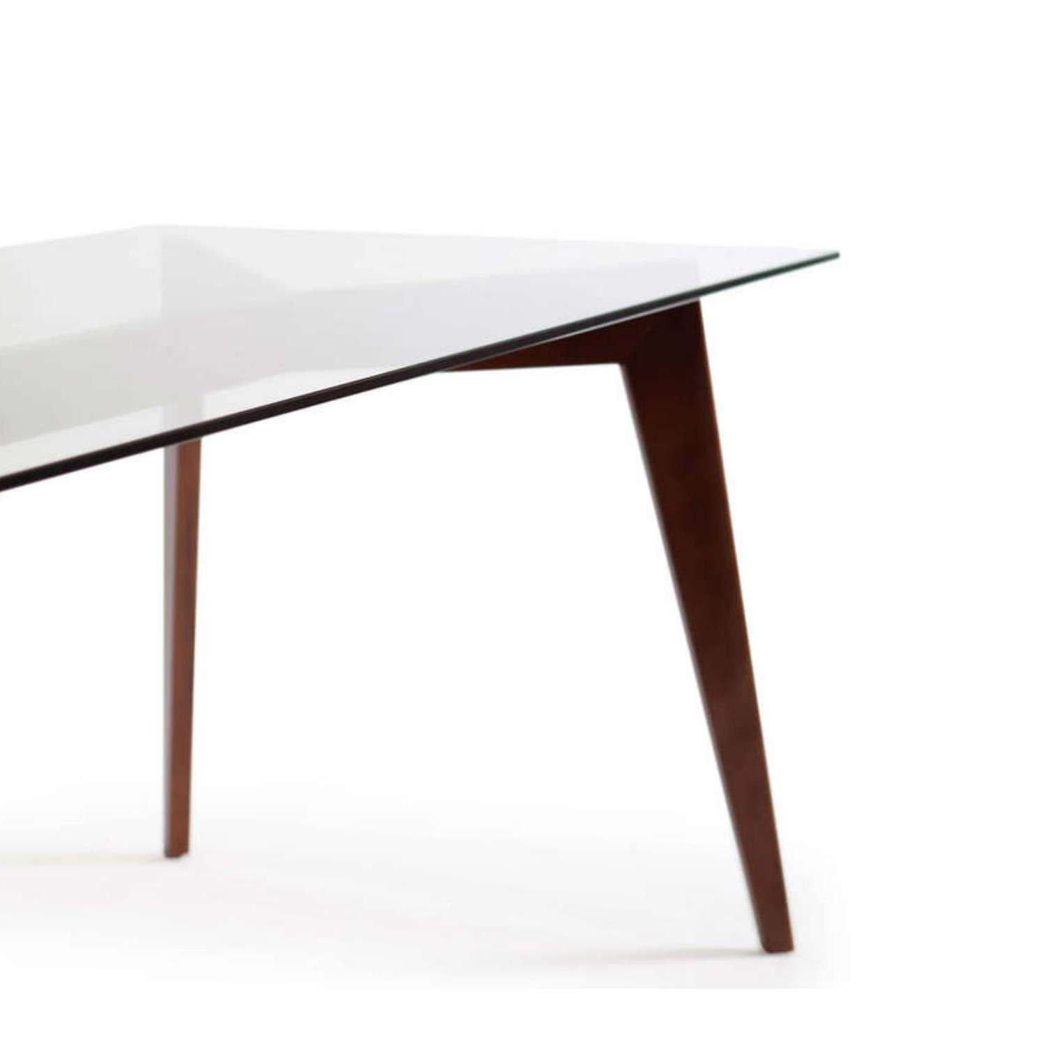 北欧长方形木架现代简约小户型餐桌家用Blaze dining table