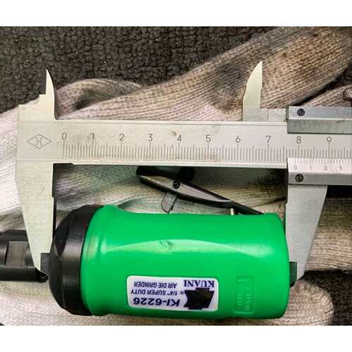 冠亿专业级6mm超短型气动直磨机风动内径打磨机KI-6226后排气