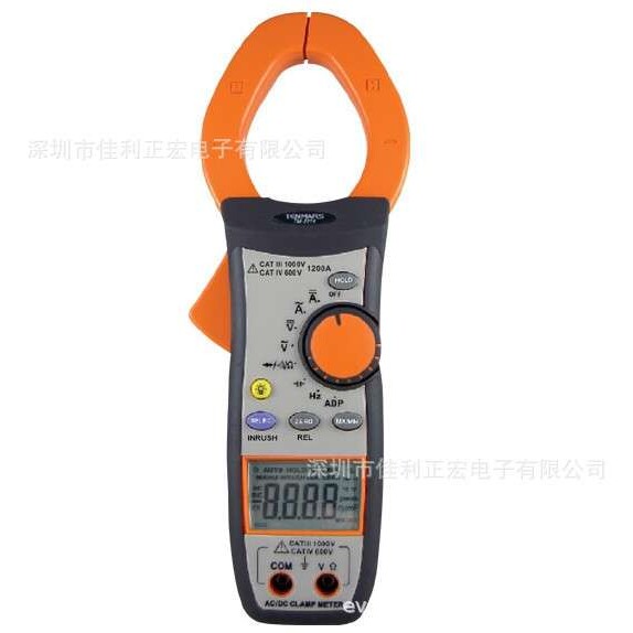 泰玛斯TM-3014 AC/DC数位钩表数字钳形表TM3014多用钳形表