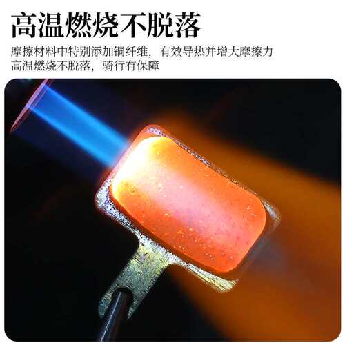 LEBYCLE/乐百客盒装25对来令片 刹车片  金属 陶瓷 树脂 出口外贸