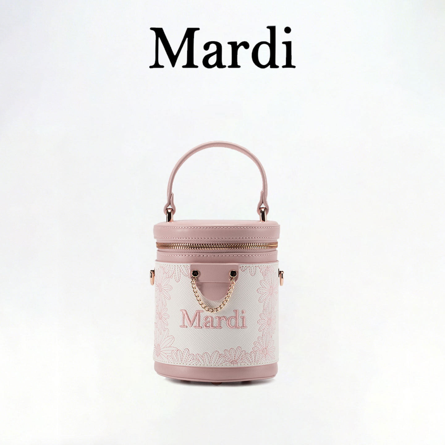 【MARDI官方】大容量包包时尚轻便手提水桶包复古潮流女士化妆包