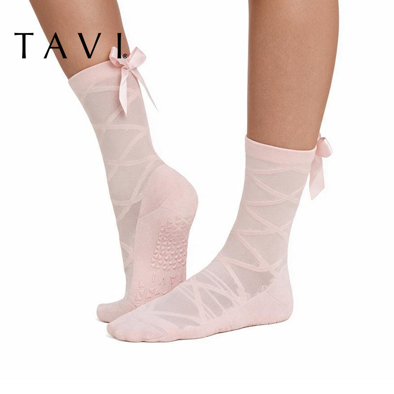 tavi中筒瑜伽袜防滑吸汗透气运动健身瑜伽袜子女Kalea